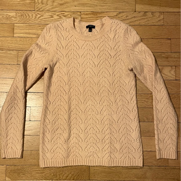 Talbots Women’s Sweater Peach Sm Petite - Picture 1 of 7